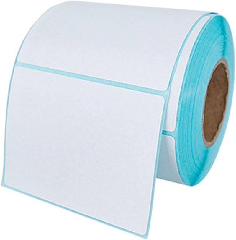 80mm x 60mm White Thermal Label Roll 800 Pcs Water Oil Adhesive Sticker for Barcode Address Food - Image 1